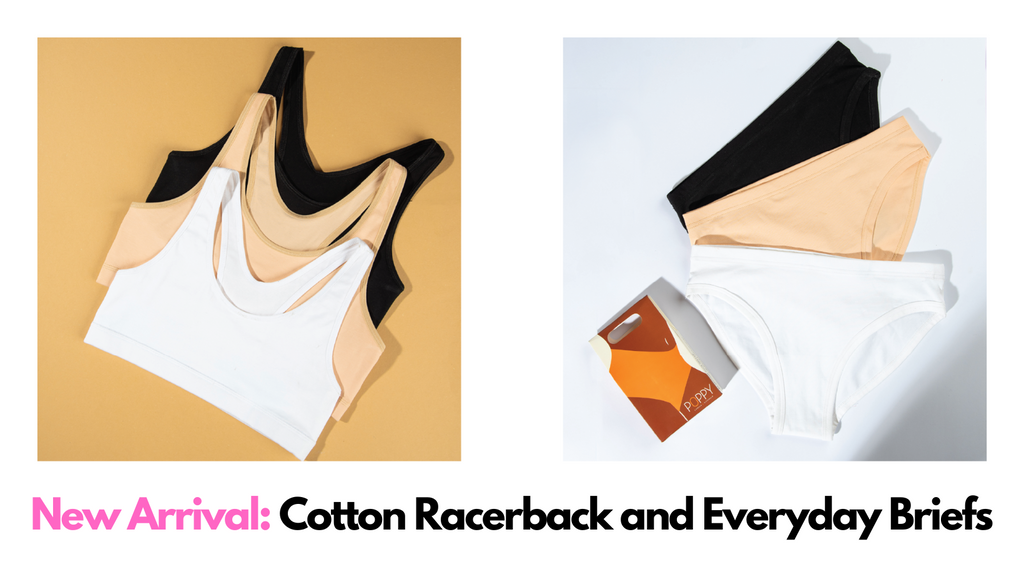 New Arrival: Cotton Racerback and Everyday Briefs