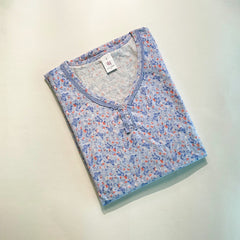 Nighty 714 – Soft Cotton Comfort with Delicate Details