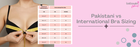 pakistani vs international bra sizing