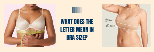 what does the letter mean in bra size