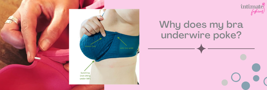 why does my bra underwire poke