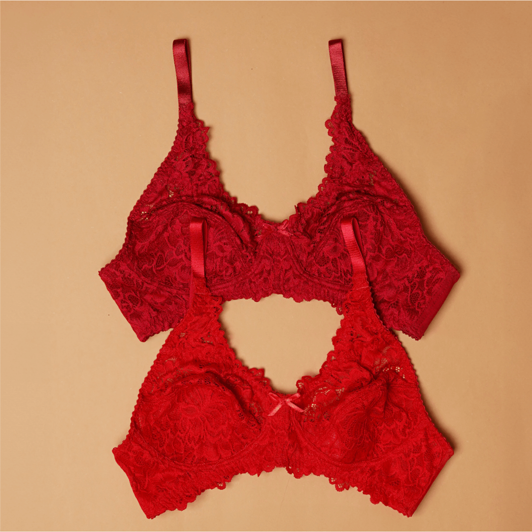 Buy Lace Bra Online - IFG Poppy's Blossom 002 Girls Bra – Intimate