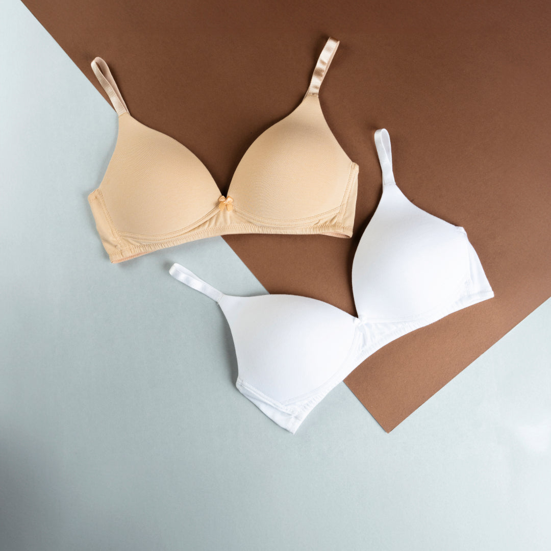 Sophie Padded Bra – (White, Black, Pink and Skin Foam Padded Bra ...