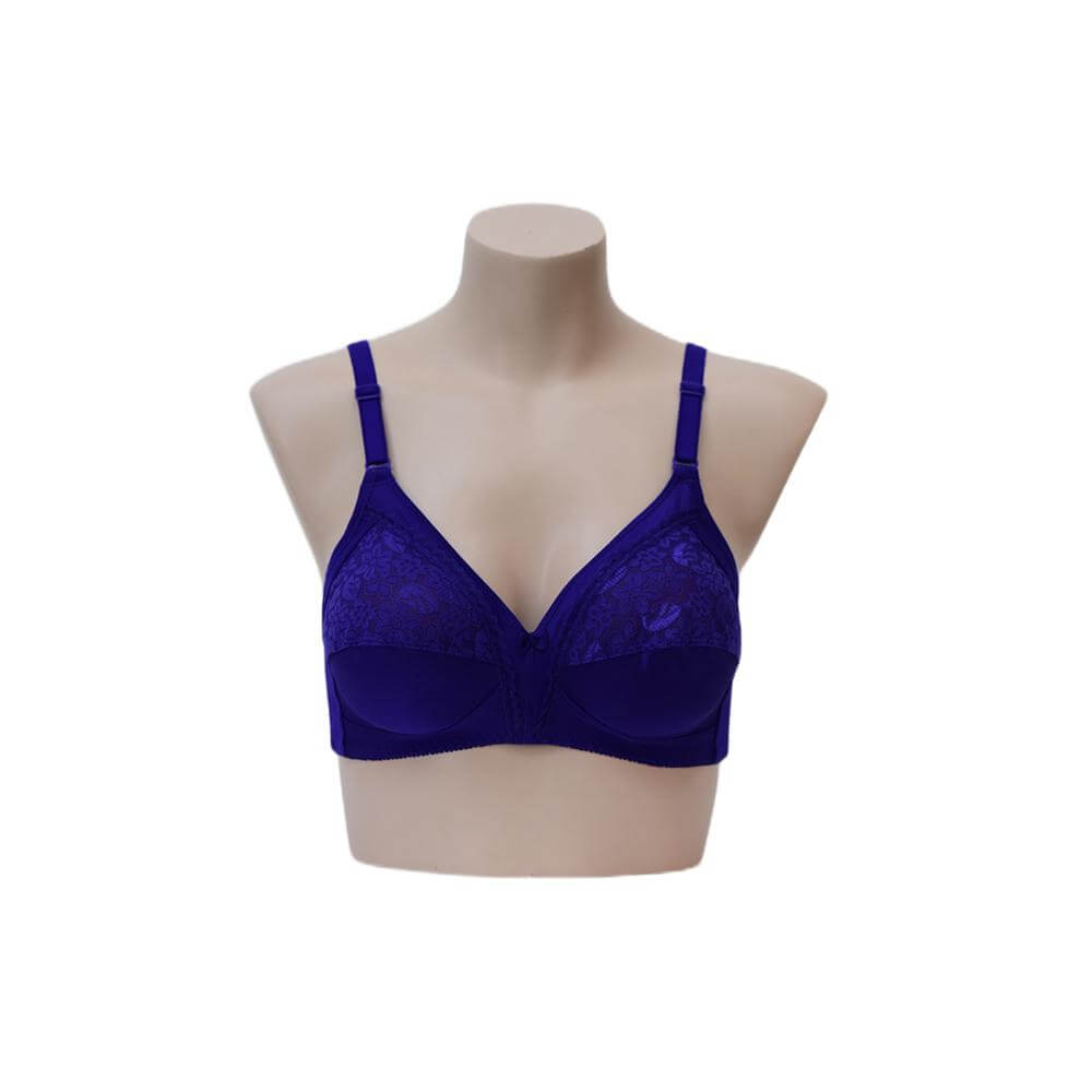 fashionable blue bra